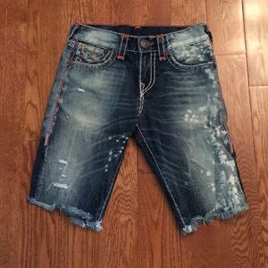 True Religion Jean Shorts